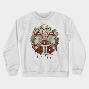 Rust Sage Mystic Gemini Crewneck Sweatshirt